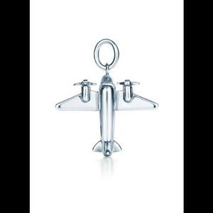 Tiffany airplane charm - NIB - never worn $115